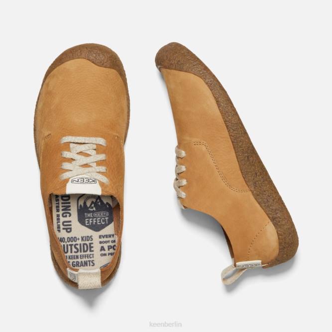 R0Z4113 Mosey Derby-Lederschuh Keen Apfel-Zimt-Birke