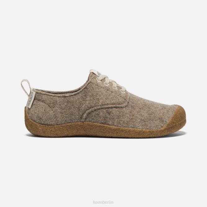 R0Z4114 Mosey Derby-Schuh Keen Taupe-Filz-Birke