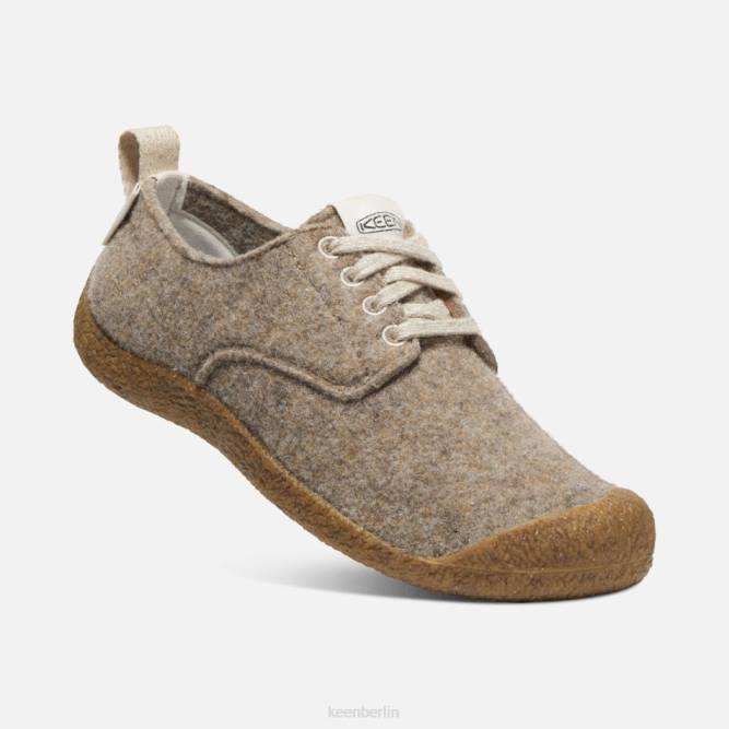 R0Z4114 Mosey Derby-Schuh Keen Taupe-Filz-Birke
