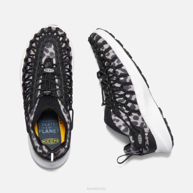 R0Z4138 Uneek SNK-Trainer Keen Animal-Print-weiß