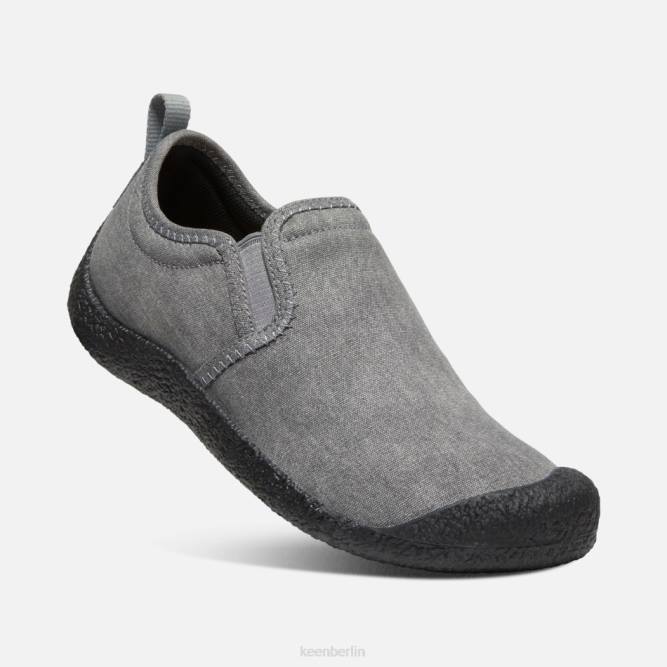 R0Z4143 Howser-Canvas-Slipper Keen grau schwarz