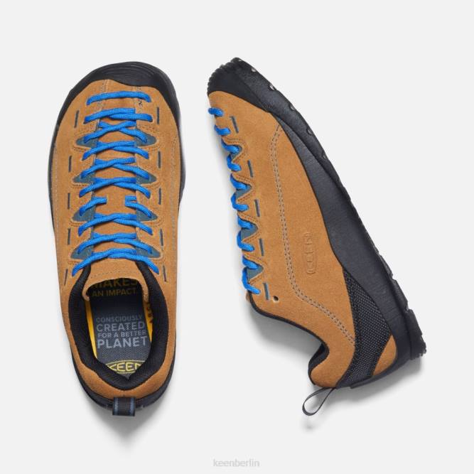 R0Z415 Sneaker aus Jasper-Wildleder Keen Cathay Spice-Orion Blue