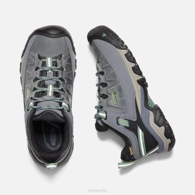 R0Z4153 Targhee III wasserdichte Wanderschuhe Keen Bleacher-Entengrün