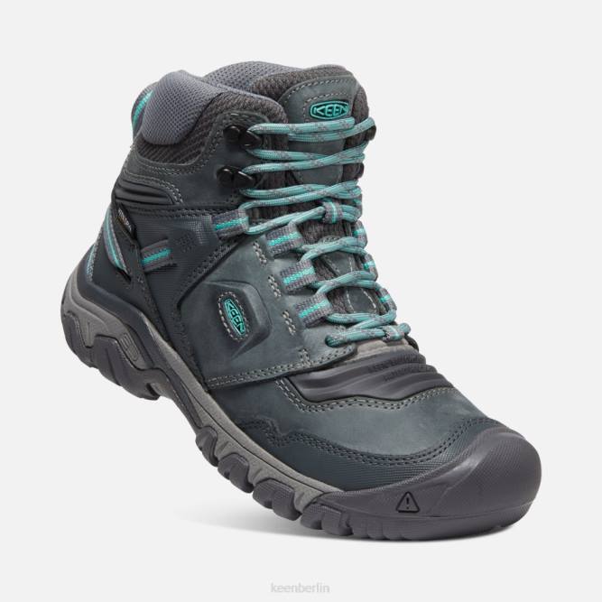 R0Z4177 Ridge Flex wasserdichte Wanderstiefel Keen Stahlgrau-Porzellan