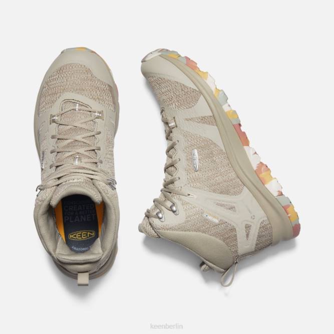 R0Z4181 Wasserdichte Wanderschuhe Terradora II Keen Ziegelstaub-Birke