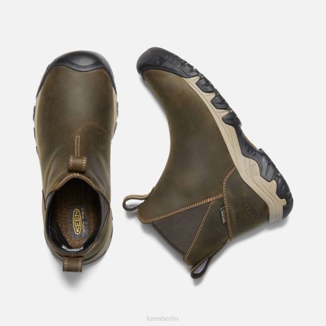 R0Z4197 Greta wasserdichter Chelsea Keen Olivenholzwolf