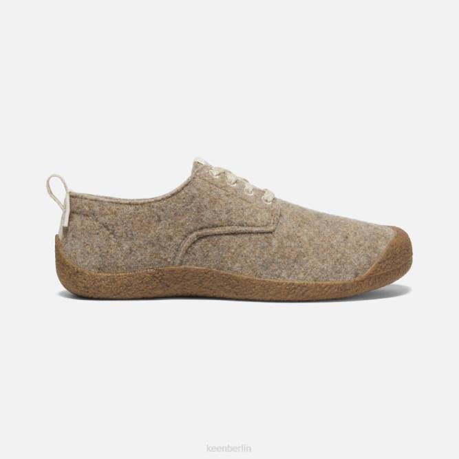 R0Z4212 Mosey Derby Keen Taupe-Filz-Birke