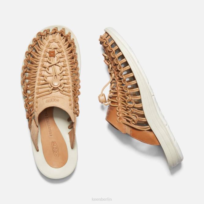 R0Z4246 Uneek-Slipper aus Premium-Leder Keen Plätzchenteig