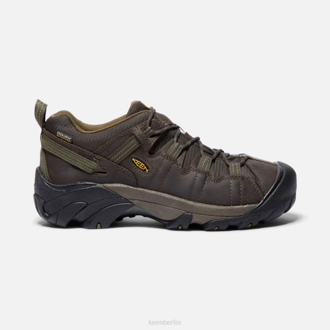 R0Z4253 Targhee II wasserdichte Wanderschuhe mit breiter Passform Keen Kantinen-dunkles Oliv