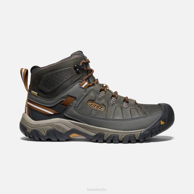 R0Z4262 Targhee III wasserdichte Wanderstiefel Keen schwarz-oliv-goldbraun