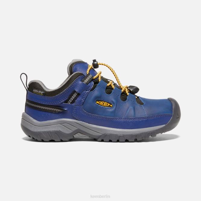 R0Z4276 ältere wasserdichte Targhee-Wanderschuhe Keen blaue Tiefenwaldnacht