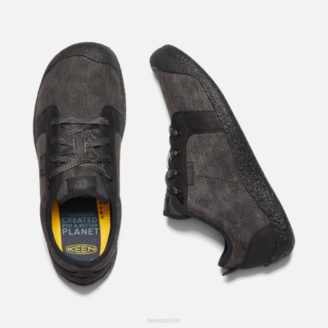 R0Z4299 Howser-Canvas-Schnürschuhe Keen Schwarz
