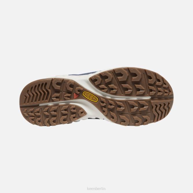 R0Z4326 Vintage Indigo-Pfirsichfarbener wasserdichter Nxis Evo-Schuh Keen Vintage-Indigo-Pfirsich-scharf