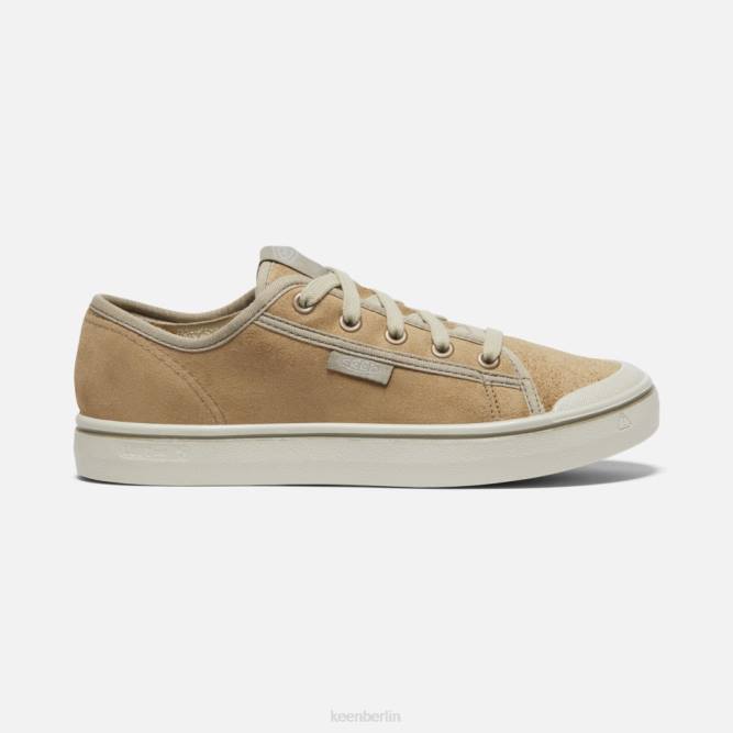 R0Z4328 Elsa Harvest Ledersneaker Keen beige-silberne Birke
