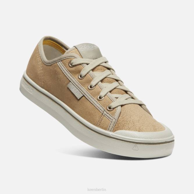 R0Z4328 Elsa Harvest Ledersneaker Keen beige-silberne Birke