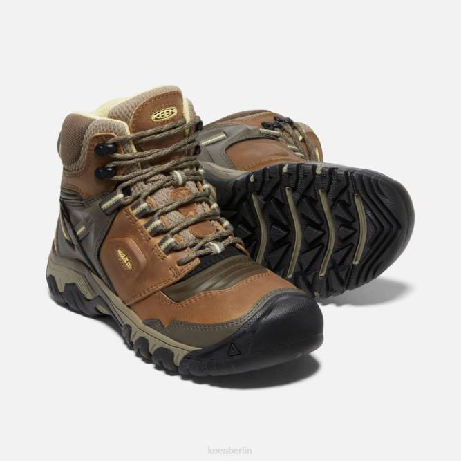 R0Z4337 Ridge Flex wasserdichter Stiefel Keen Safari-Pudding