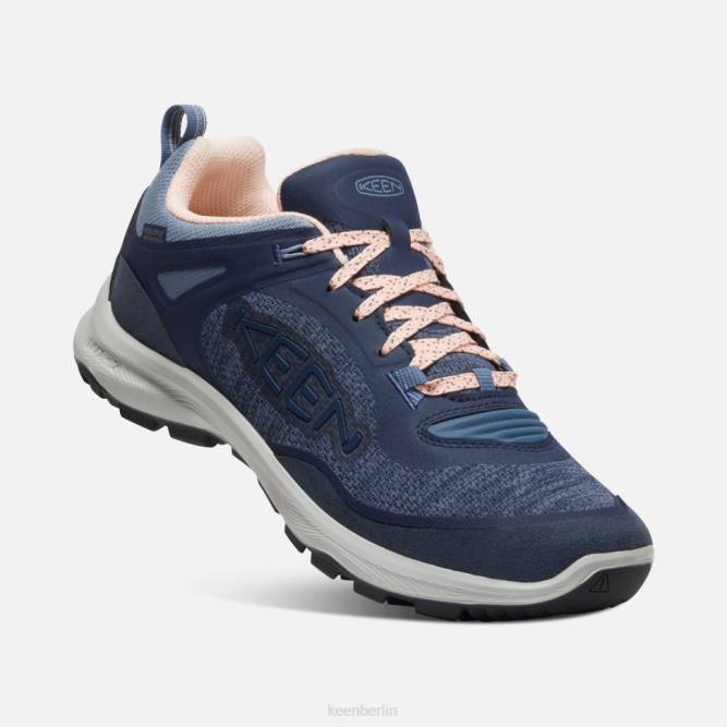 R0Z4343 Vintage indigo-pfirsichfarbener Terradora Flex wasserdichter Schuh Keen Vintage-Indigo-Pfirsich-scharf