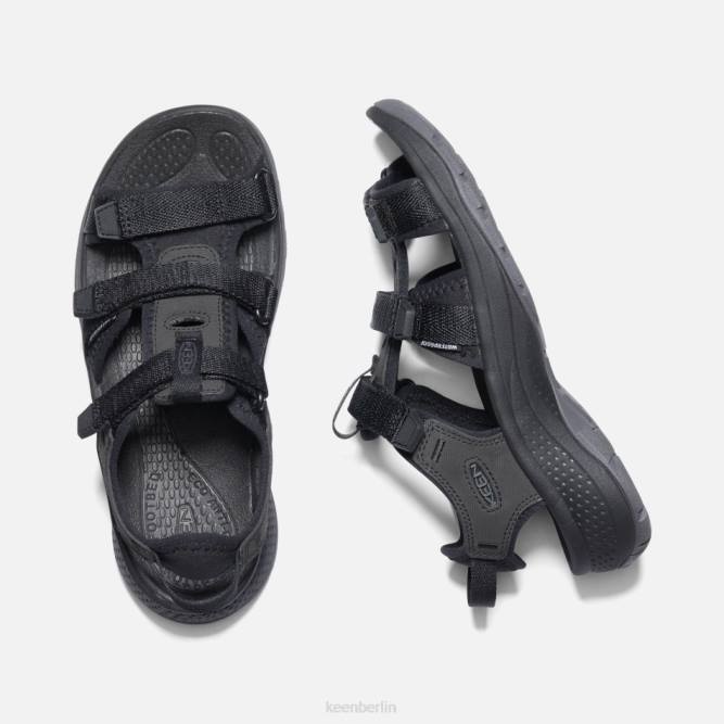 R0Z435 Offene Sandalen von Astoria West Keen Schwarz