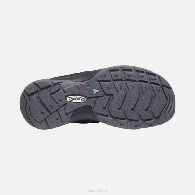 R0Z435 Offene Sandalen von Astoria West Keen Schwarz