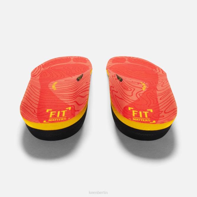 R0Z4427 Outdoor-K-30-Einlegesohle mit hohem Fußgewölbe Keen Rot