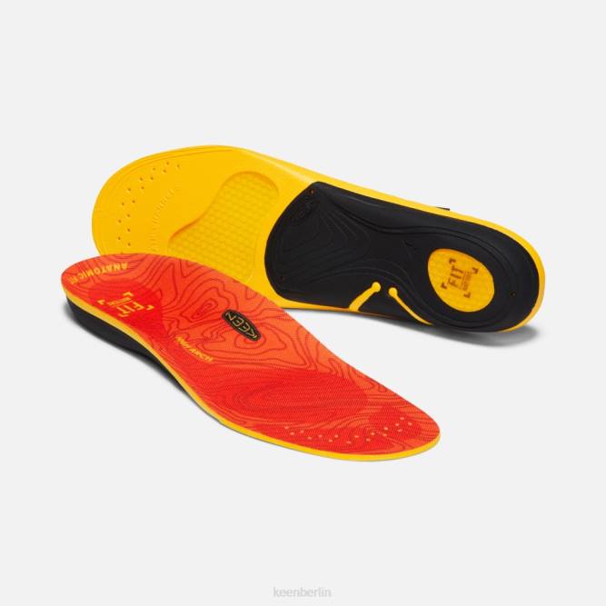 R0Z4442 Outdoor-K-30-Einlegesohle mit hohem Fußgewölbe Keen Rot