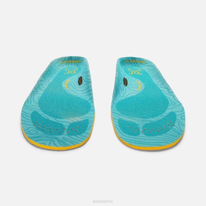 R0Z4456 Outdoor K-30 Einlegesohle mit mittlerem Fußgewölbe Keen Blau