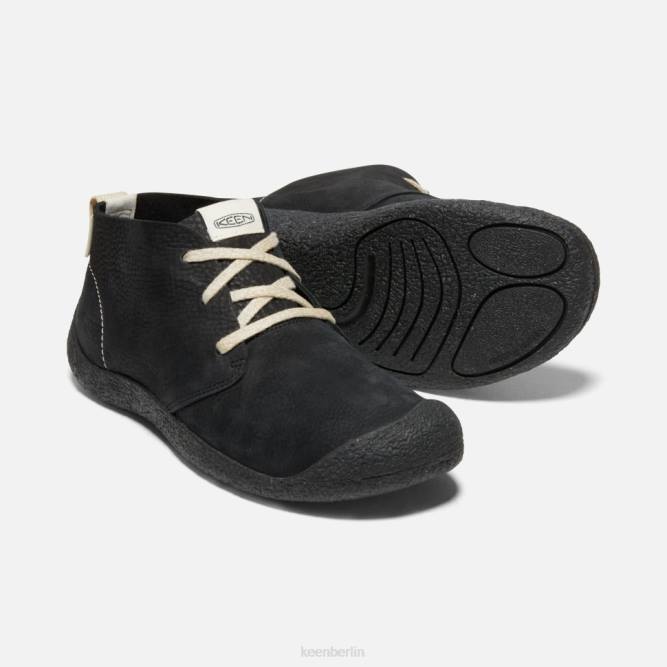 R0Z4479 Mosey-Chukka aus Leder Keen Schwarz Schwarz