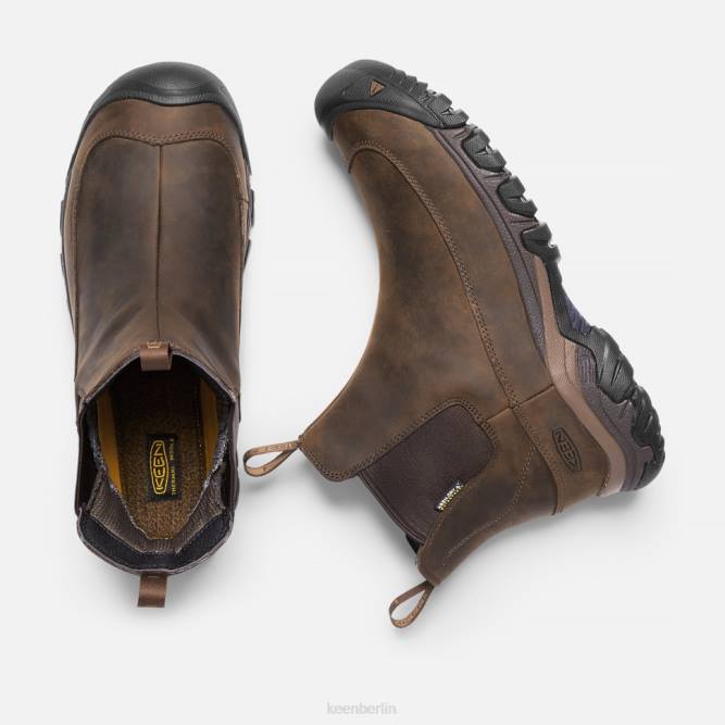 R0Z4506 Anchorage III wasserdichter Stiefel Keen dunkler Erdmulch