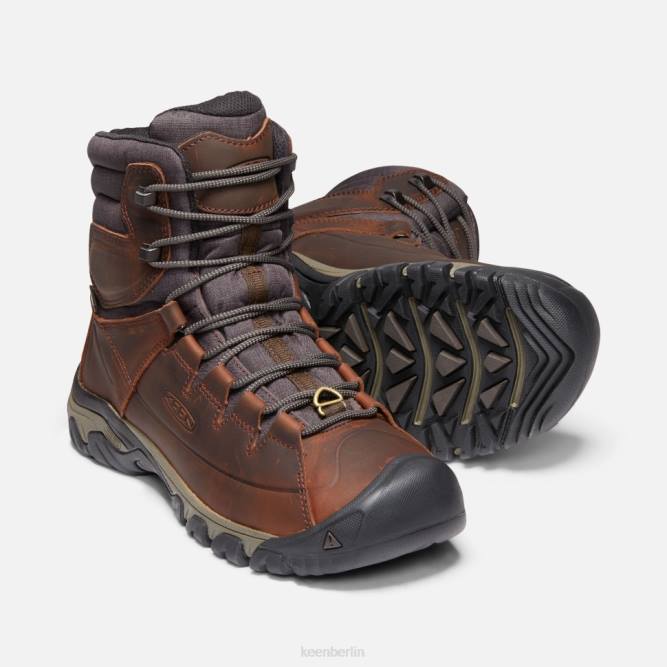 R0Z4520 Wasserdichter Targhee-Stiefel mit hoher Spitze Keen Kakaomulch