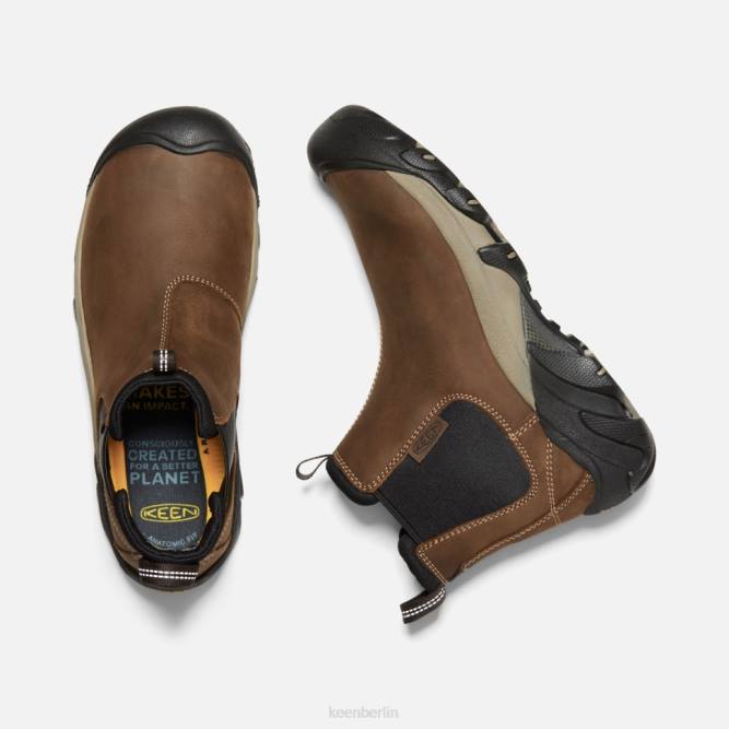 R0Z4527 Targhee II Chelsea Keen pflanzlich braun-schwarz