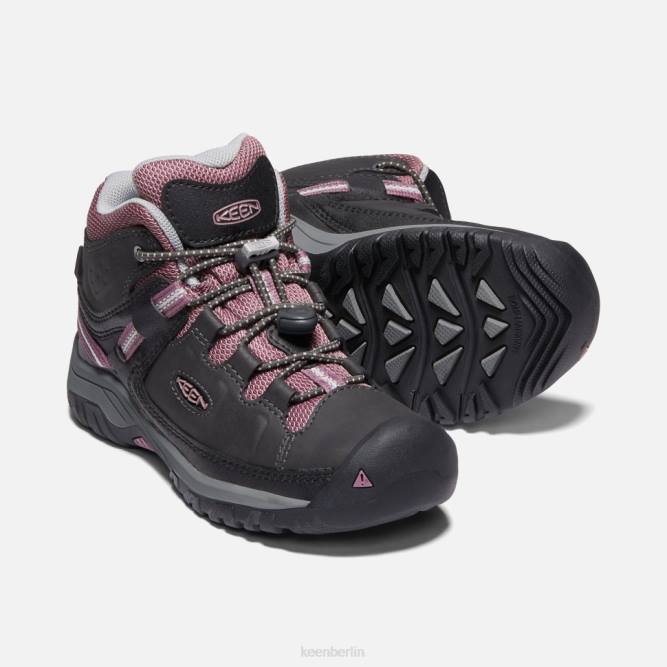 R0Z4535 Großer wasserdichter Targhee-Stiefel Keen Raben-Tulpenholz