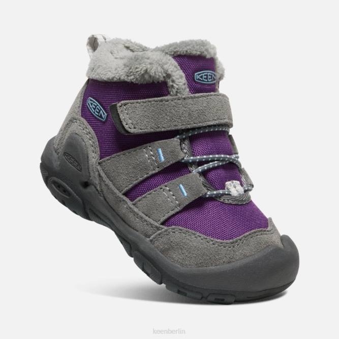 R0Z4548 Knotch-Chukka für Kleinkinder Keen Stahlgrau-Charisma