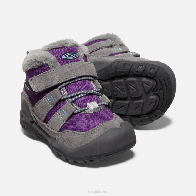 R0Z4548 Knotch-Chukka für Kleinkinder Keen Stahlgrau-Charisma