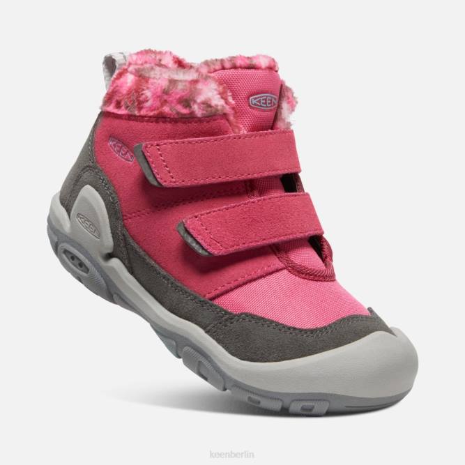 R0Z4556 Chukka mit kleinem Knoten und doppeltem Riemen Keen Frucht taubenschwarz