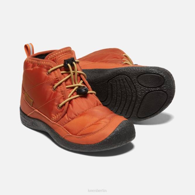 R0Z4561 Großer wasserdichter Chukka „Howser II“ Keen Töpferton-schwarz