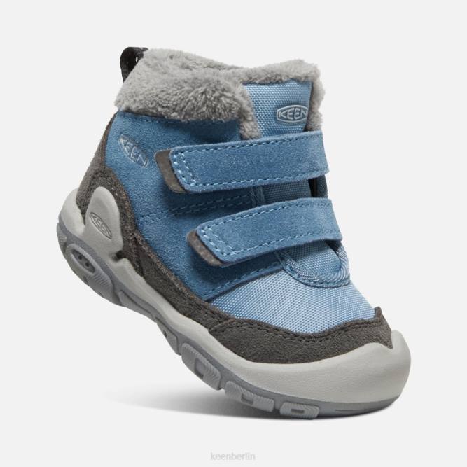 R0Z4572 Chukka mit Knoten und doppeltem Riemen für Kleinkinder Keen magnetblauer Schatten