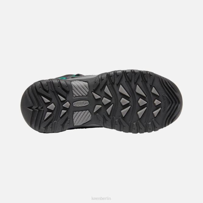R0Z4604 Großer wasserdichter Targhee-Schuh Keen Schwarz-Stern-Weiß