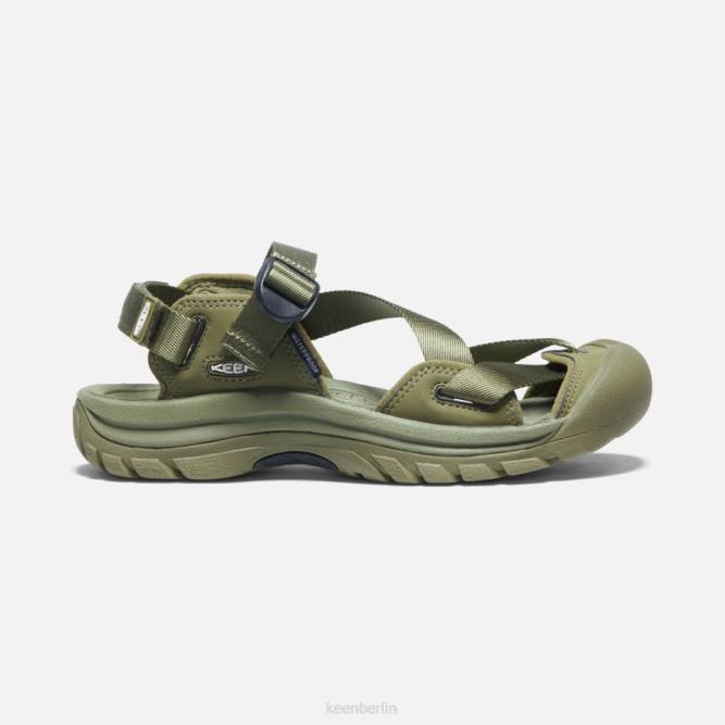 R0Z438 Zerraport II Sandalen Keen olivgrün-schwarz