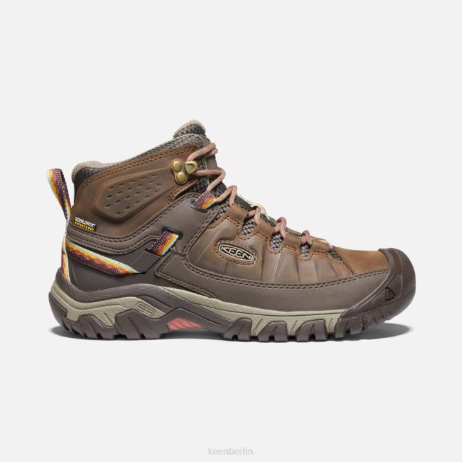 R0Z4176 Targhee III wasserdichte Wanderstiefel Keen Bungee-Cord-Redwood