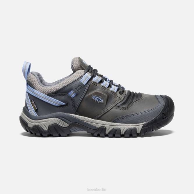 R0Z4200 Ridge Flex wasserdichte Wanderschuhe Keen Stahlgrau-Hortensie